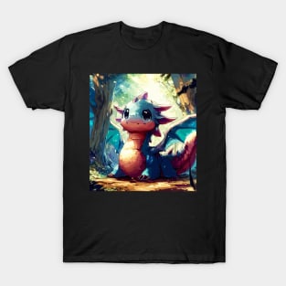 Cute blue dragon T-Shirt